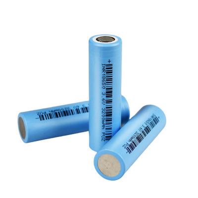 chất lượng  11.744Wh INR18650 3200mAh Lithium Cylindrical Battery Deep Cycle Cell nhà máy sản xuất