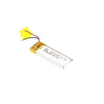 Pin Lipo có thể sạc lại 3.7V 100mah Pin Lithium Polymer Đồ chơi Dụng cụ điện