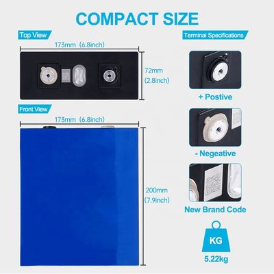 Bộ pin Lithium Ion tùy chỉnh MSDS CE 280ah 3.2 V Lifepo4
