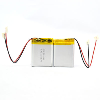Pin Lithium Ion Polymer 0.2C 3.7v 1200mah