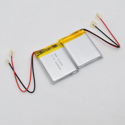 Pin Lithium Ion Polymer 0.2C 3.7v 1200mah