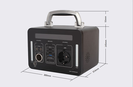 Pin Lithium 300Wh di động ROHS PSE Pin máy phát điện năng lượng mặt trời