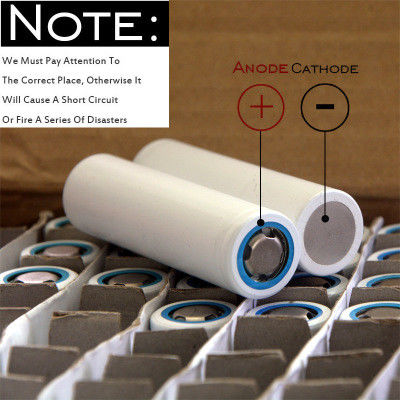 Công suất cao Pin Lithium Ion 3.7V 3200mAh INR 18650 Hình trụ