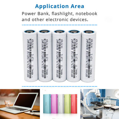 Công suất cao Pin Lithium Ion 3.7V 3200mAh INR 18650 Hình trụ