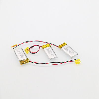 Pin li-ion polymer 5mm 3.7v 200mah tùy chỉnh có thể sạc lại / pin li-po với UL CE