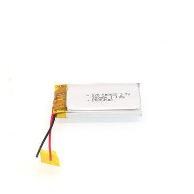 302448 3.7 V 300mah Lithium Polymer có thể sạc lại Pin tai nghe Bluetooth