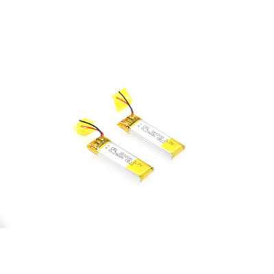 Tiêu chuẩn IEC61233 Pin Lithium Ion Polymer 3.7V80mAh Sản phẩm có thể đeo thông minh