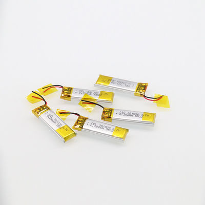 Tiêu chuẩn IEC61233 Pin Lithium Ion Polymer 3.7V80mAh Sản phẩm có thể đeo thông minh