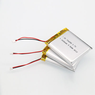 ĐẠT ĐƯỢC Pin Lithium Ion Polymer 3.7v 1600mah cho thiết bị y tế đeo thông minh