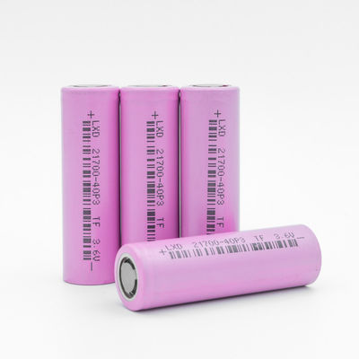 Pin đèn pin có thể sạc lại 4000MAh 3.6V 21700 Dung lượng lớn